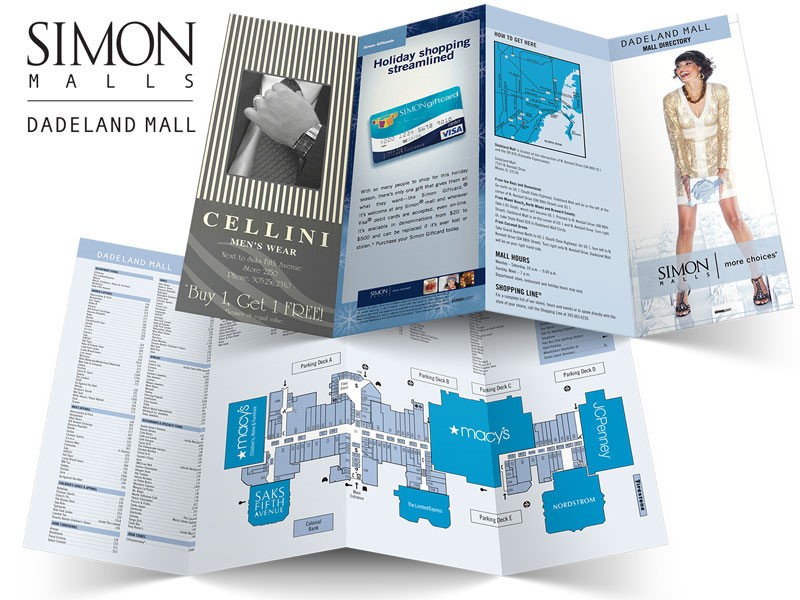 Simon Malls Brochure Design